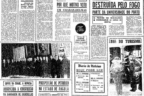 Grande incêndio Universidade do Porto