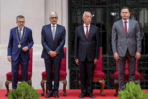 Das "vaidades partidárias" à vida da República e da Democracia, Moedas e Marcelo deixam recados no 5 de Outubro