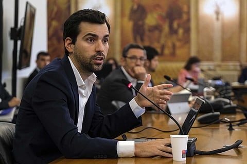 Bernardo Blanco, deputado e dirigente da Iniciativa Liberal.