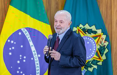 Lula da Silva cumpre terceiro mandato como presidente do Brasil.