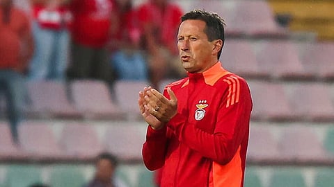 Roger Schmidt, antigo treinador do Benfica.