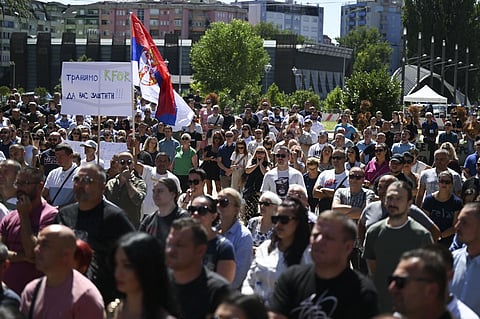 Protestos dos sérvios do Kosovo