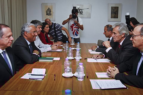 Em 2015, os líderes do PS sentaram-se à mesa com os líderes do PCP para discutirem três acordos de incidência parlamentar, mas sem um Governo comum.