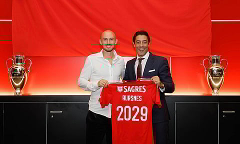 Benfica anuncia renovação de contrato com Fredrik Aursnes até 2029