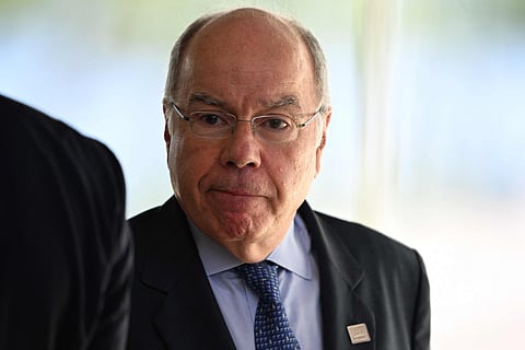 O ministro dos Negócios Estrangeiros do Brasil, Mauro Vieira