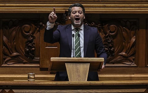 André Ventura comparou o PS ao papel que o PCP e o Bloco tiveram no tempo da "geringonça".