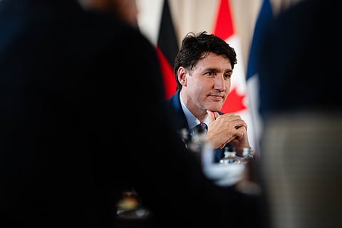 Justin Trudeau enfrentou pedidos para se afastar dentro do próprio partido. -- Foto: Erin Schaff / The New York Times
