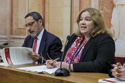 Alexandra Leitão e António Mendonça Mendes anunciaram esta sexta-feira as propostas "basilares" do PS para alterar o Orçamento do Estado.