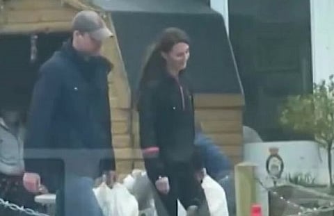 Kate Middleton, em vídeo divulgado por The Sun e TMZ