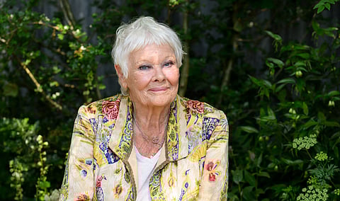 Judi Dench festeja esta segunda-feira 90 anos. -- FOTO: Karwai Tang