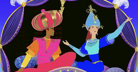 O conto da Princesa é aqui o momento emancipador das histórias tradicionais. 