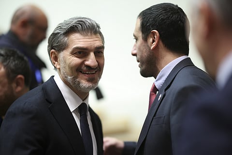 Mikhail Kavelashvili foi eleito presidente da Geórgia no sábado.