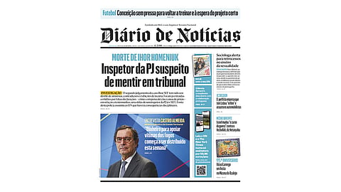 Os títulos do DN deste domingo