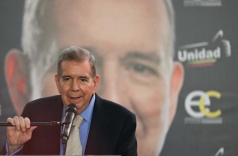 Edmundo González Urrutia foi adversário de Maduro nas presidenciais de julho