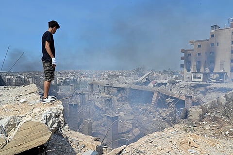 Israel continuou a bombardear alvos do Hezbollah em Beirute.