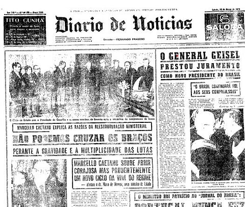 15 novos ministros de Marcello Caetano