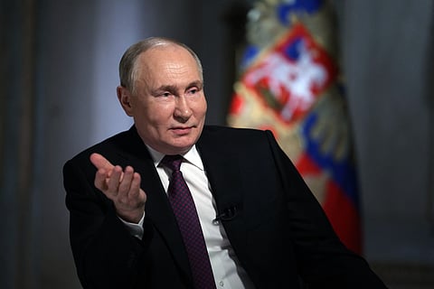 Vladimir Putin, presidente da Rússia.