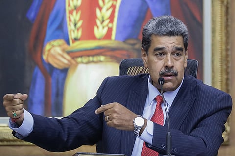 Nicolás Maduro .