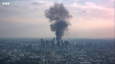 Incêndio destrói prédio de igreja evangélica histórica no Texas