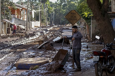 Inundações afetaram pelo menos 61.400 casas no sul do Brasil