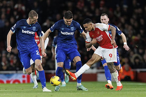 Arsenal perde em casa com West Ham. Liverpool é o novo líder em Inglaterra