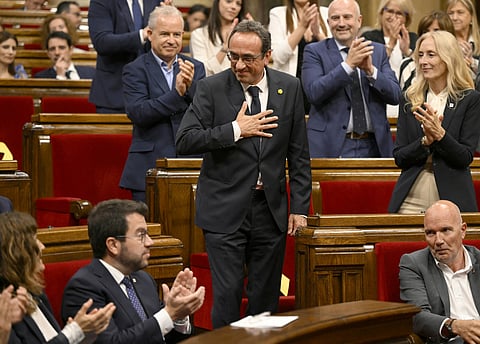 Josep Rull foi eleito presidente do Parlamento catalão no início do mês.