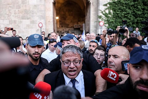 Itamar Ben Gvir, ultranacionalista e ministro da Segurança.