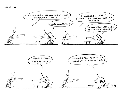 Com Sam, o humor era uma coisa muito séria