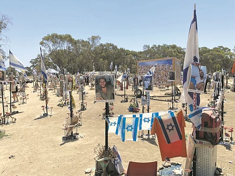 Terreno do Nova Music Festival é agora um memorial às vítimas do 7 de Outubro.