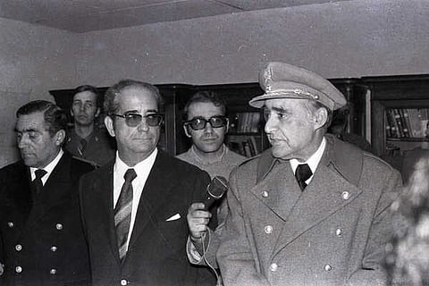 António Spínola (à direita), com Francisco Costa Gomes