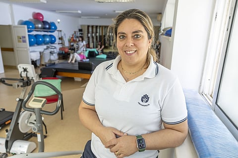Carla Gentil é fisioterapeuta. A sua tese de mestrado foi a inspiração para a nova pós-graduação.