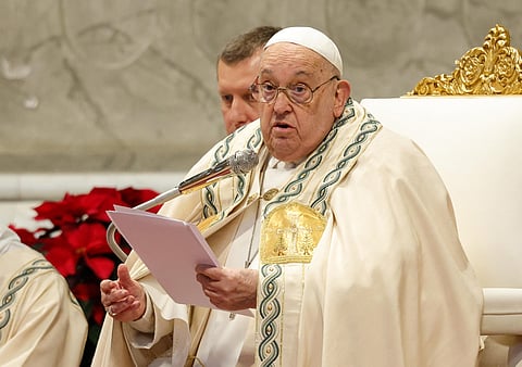 Papa Francisco renova apelo à rejeição do aborto na missa de Ano Novo