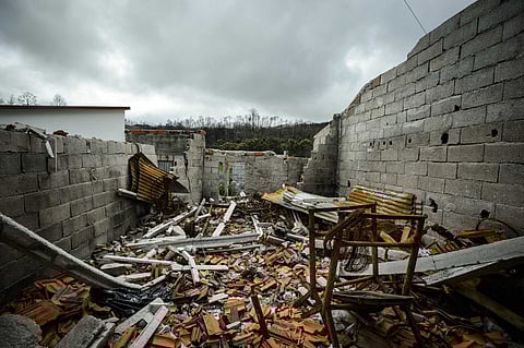Reconstrução das casas de Pedrógão