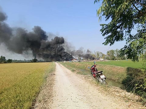 Rede social X / Thai PBS/ Suphanburi Highway Rescue Novice Association