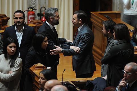 Pedro Nuno Santos, o líder do PS, e Luís Montenegro, o primeiro-ministro, não se afastam ideologicamente no que diz respeito ao con flito no Médio Oriente.