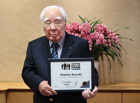 Morreu Osamu Suzuki, presidente e diretor da Suzuki por mais de quatro décadas