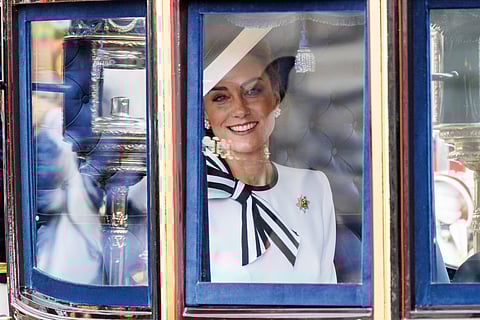 Kate pela primeira vez em público desde diagnóstico de cancro