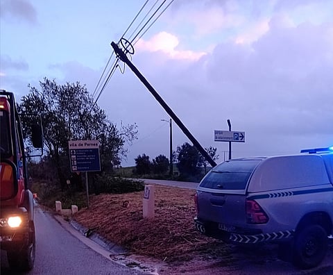 Fenómeno extremo de vento no concelho de Santarém danificou casas