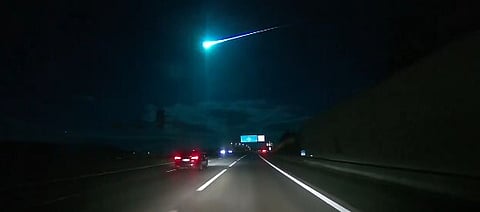 Meteorito que iluminou o céu em Portugal desintegrou-se sobre o oceano Atlântico