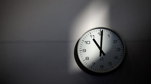 A hora muda na madrugada de domingo