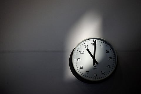 A hora muda na madrugada de domingo