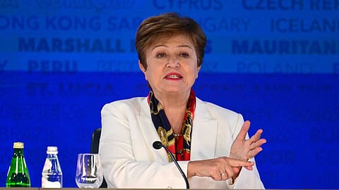 A diretora-geral do Fundo Monetário Internacional, Kristalina Georgieva