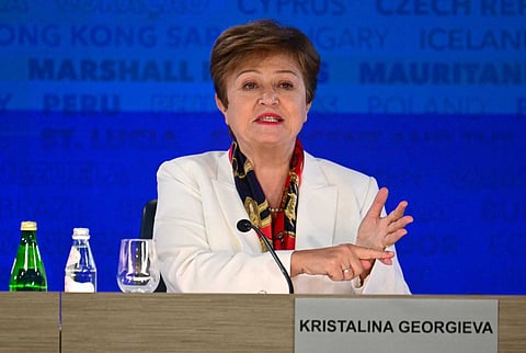A diretora-geral do Fundo Monetário Internacional, Kristalina Georgieva