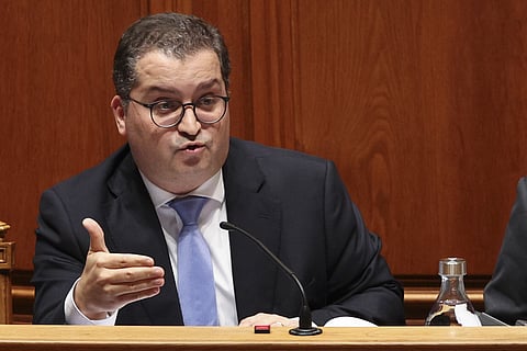 Joaquim Miranda Sarmento, ministro das Finanças. Foto: André Kosters/Lusa