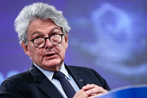 O comissário europeu do Mercado Interno, Thierry Breton. Foto: AFP