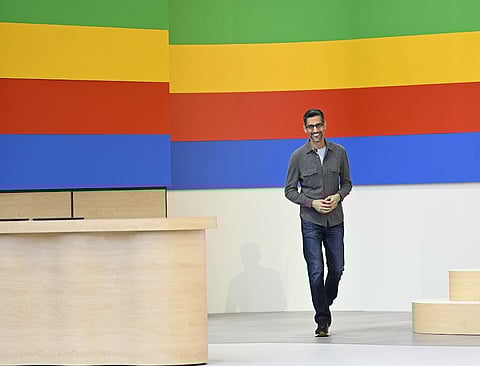 Sundar Pichai, o presidente executivo (CEO) da Alphabet, empresa-mãe da Google, 