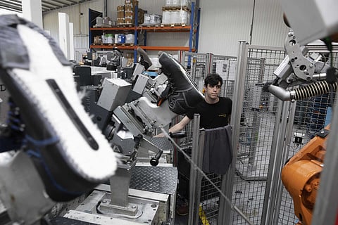 A AMF Safety Shoes, de Guimarães, é um dos exemplos de empresas especializadas em calçado de segurança