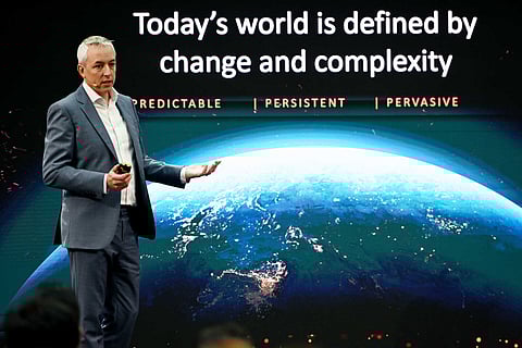 Tom Harris, responsável de inovação no Mastercard Foundry. Foto: Rita Chantre/GI