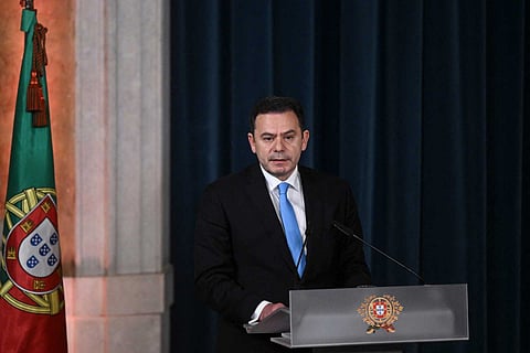 O primeiro-ministro, Luís Montenegro