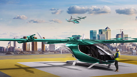 eVTOL. Foto: Direitos reservados